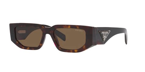 prada spr 09s-f|Prada SPR09Z Rectangle Sunglasses .